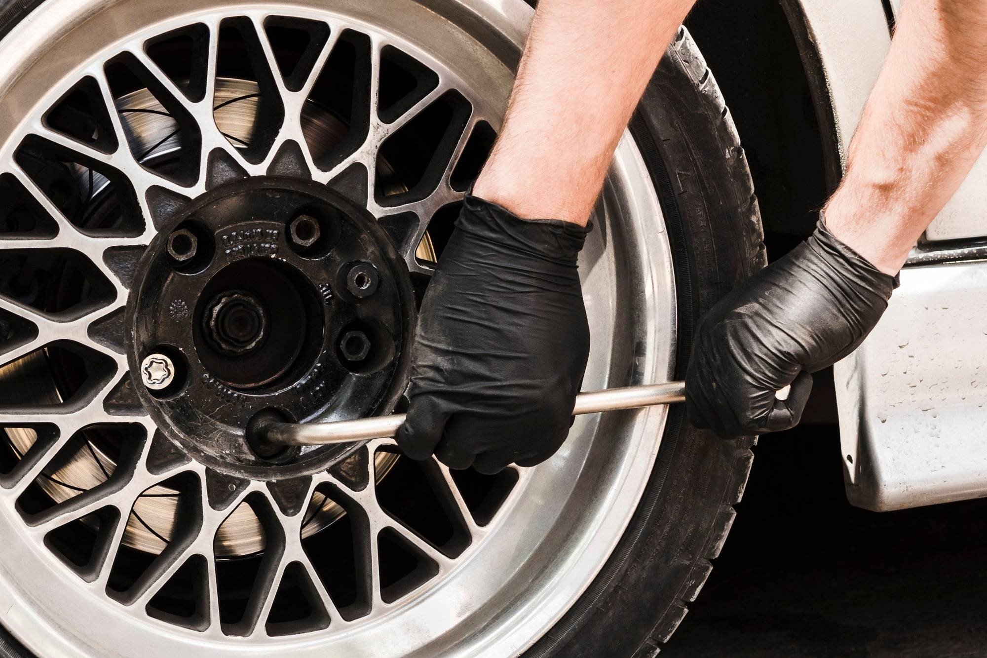 Professional rim repair and painting