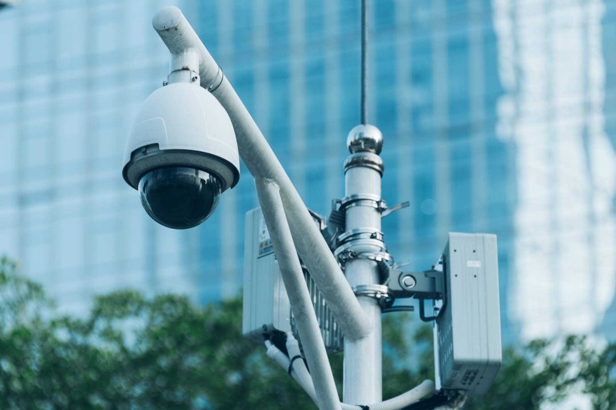 Security camera installation