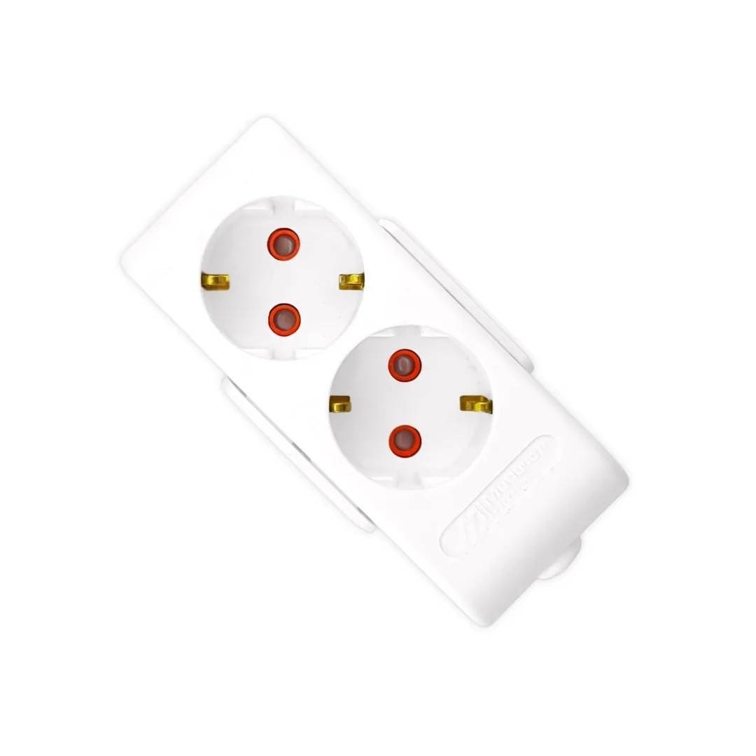 Mutlusan 2-way grounded group socket