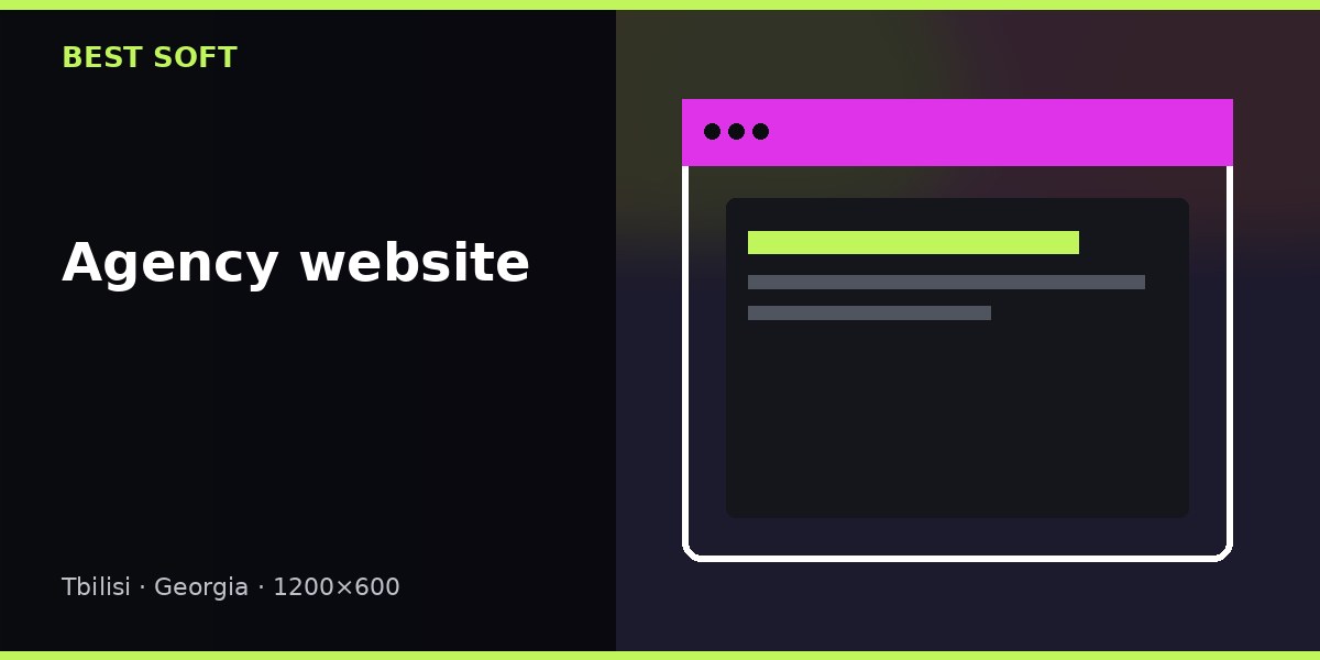 Design Agency Website: What an Agency Site Must Prove