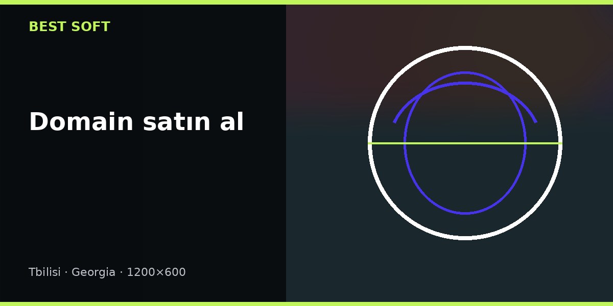Domain Satın Al: .ge ve .com Seçimi, WHOIS ve Yenileme