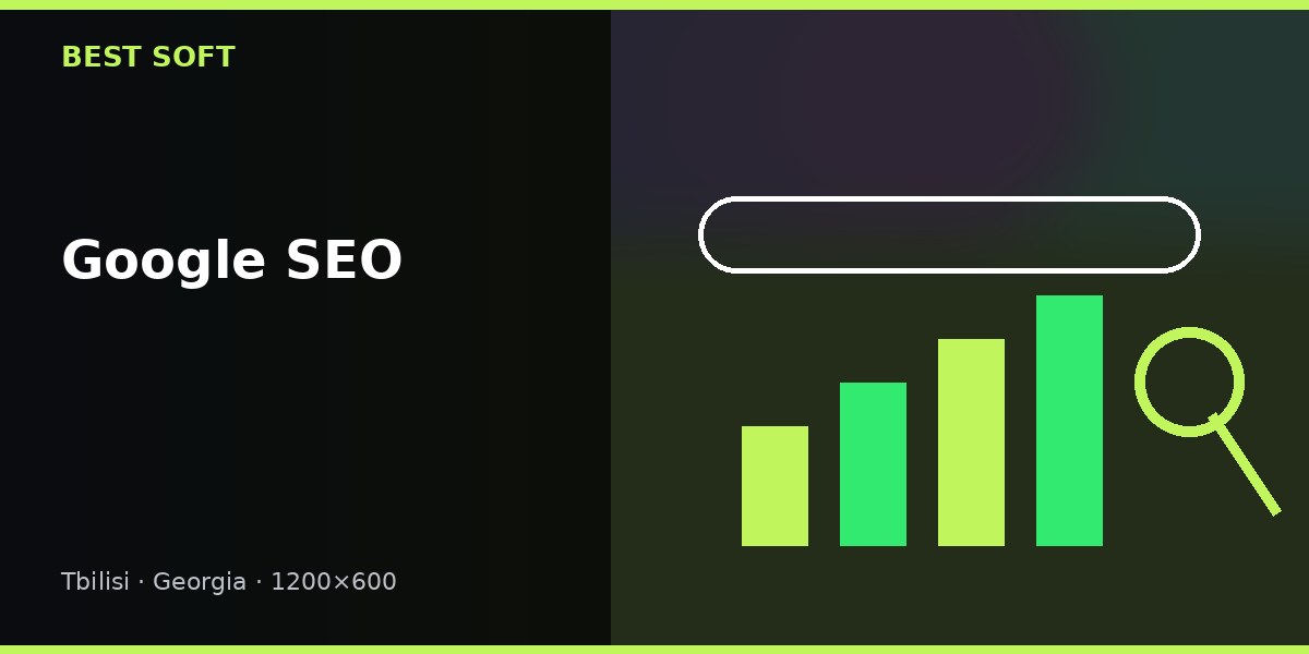 Google SEO: Search Console, Local Pack and Technical Base