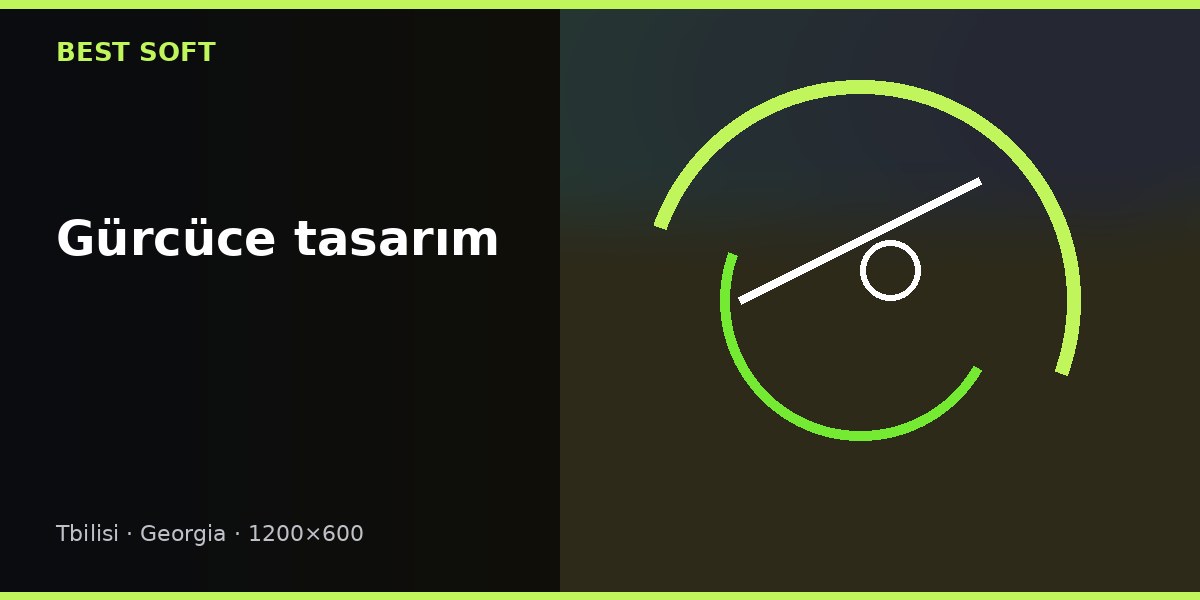 Gürcüce Web Sitesi Tasarımı: Mkhedruli ve Çok Dilli Yerleşim