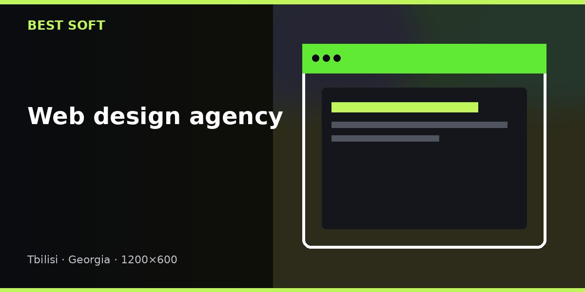 Web Design Agency: что ищут англоязычные компании