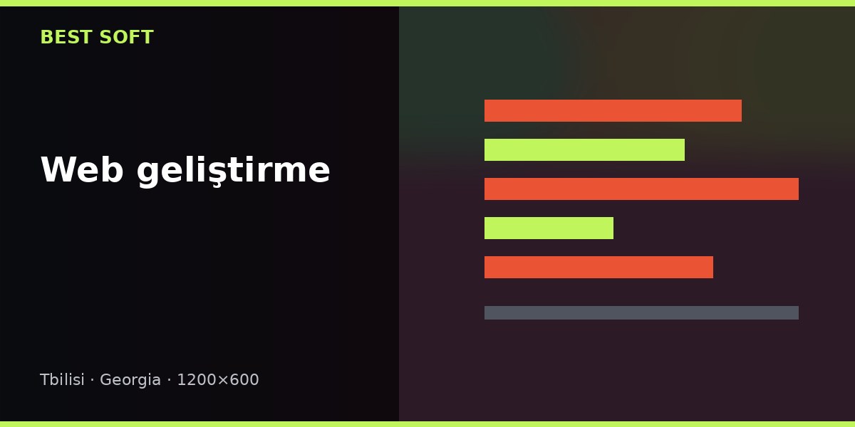 Web Geliştirme: Form, Panel, Veritabanı ve Entegrasyon